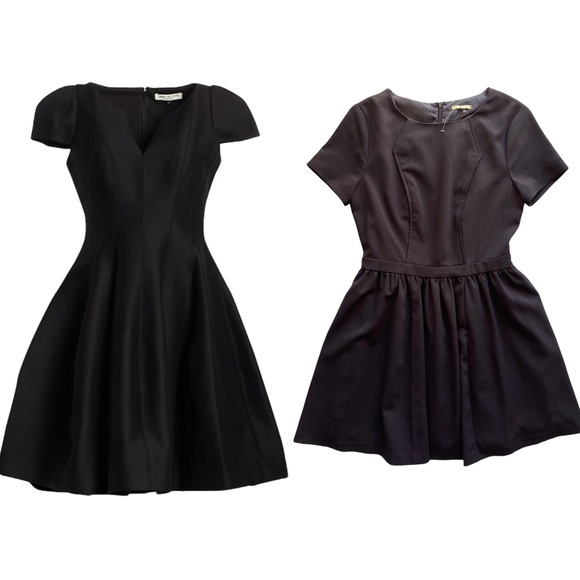 Gianni Bini Short Sleeve Classic Black Dress Sz XS - Picture 6 of 12